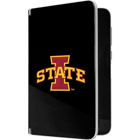 Iowa State University Primary Logo Black Surface Duo Skin