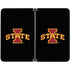 Iowa State University Primary Logo Black Surface Duo Skin