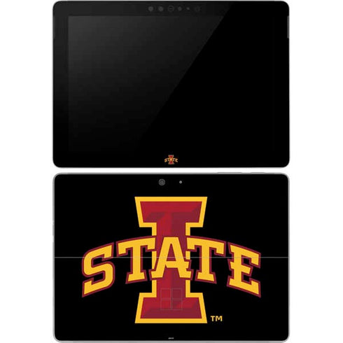 Iowa State University Primary Logo Black Surface Go Skin