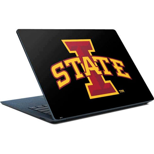 Iowa State University Primary Logo Black Surface Laptop Skin