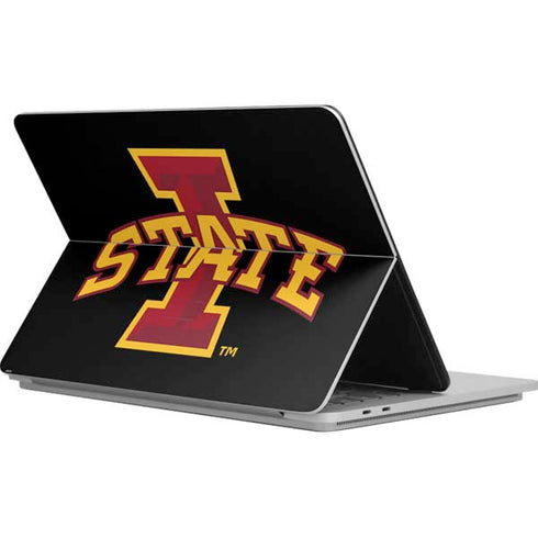 Iowa State University Primary Logo Black Surface Laptop Studio Skin