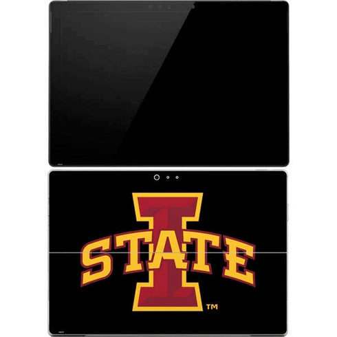 Iowa State University Primary Logo Black Surface Pro 4 Skin