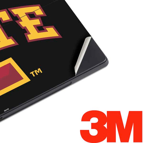 Iowa State University Primary Logo Black Surface Pro 6 Skin