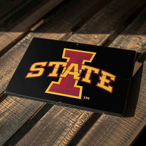 Iowa State University Primary Logo Black Surface Pro 6 Skin