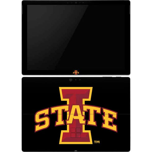 Iowa State University Primary Logo Black Surface Pro 6 Skin