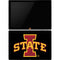 Iowa State University Primary Logo Black Surface Pro 6 Skin