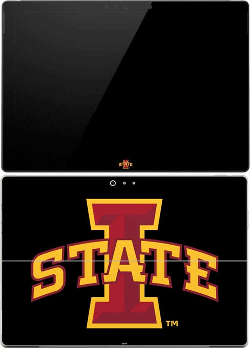 Iowa State University Primary Logo Black Surface Pro (2017) Skin