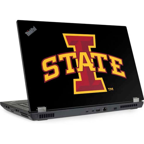 Iowa State University Primary Logo Black Lenovo ThinkPad Skin