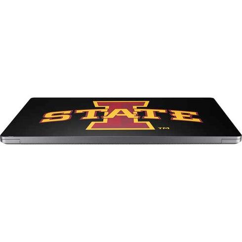 Iowa State University Primary Logo Black Universal Laptop 11in (8.8 x 6.2in) Skin