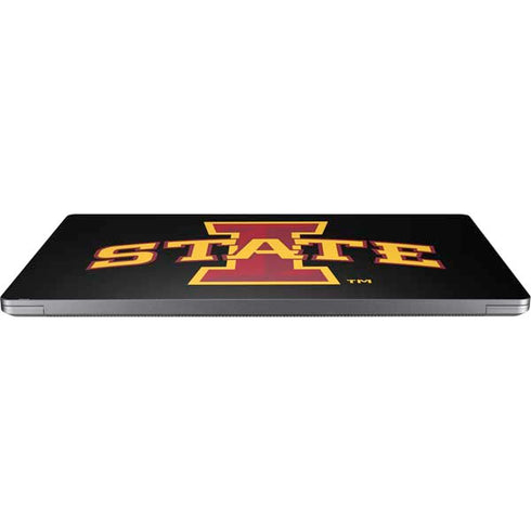 Iowa State University Primary Logo Black Universal Laptop 15in (12.2 x 8.8in) Skin