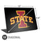 Iowa State University Primary Logo Black Universal Laptop 16in (13 x 9.4in) Skin