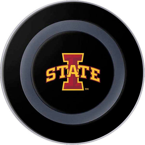 Iowa State University Primary Logo Black Wireless Charger Skin
