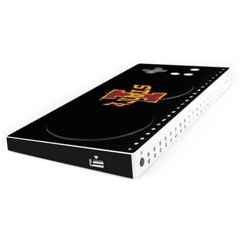 Iowa State University Primary Logo Black Xbox Adaptive Controller Skin