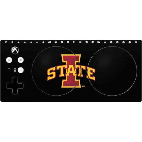 Iowa State University Primary Logo Black Xbox Adaptive Controller Skin