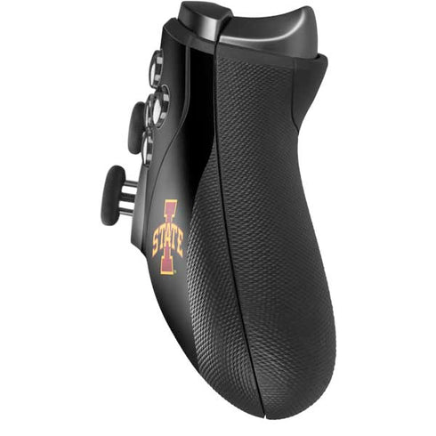 Iowa State University Primary Logo Black Xbox Elite Wireless Controller Series 2 Skin
