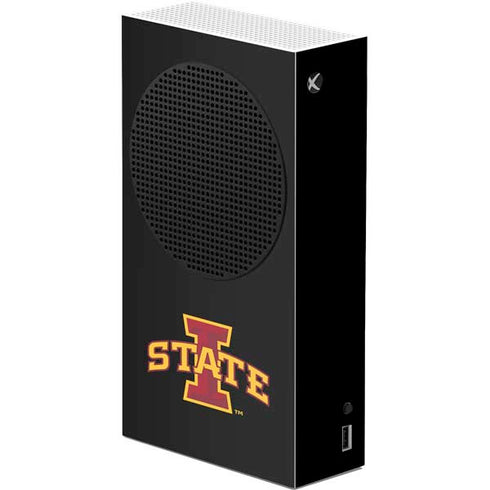 Iowa State University Primary Logo Black Xbox Series S Console Skin