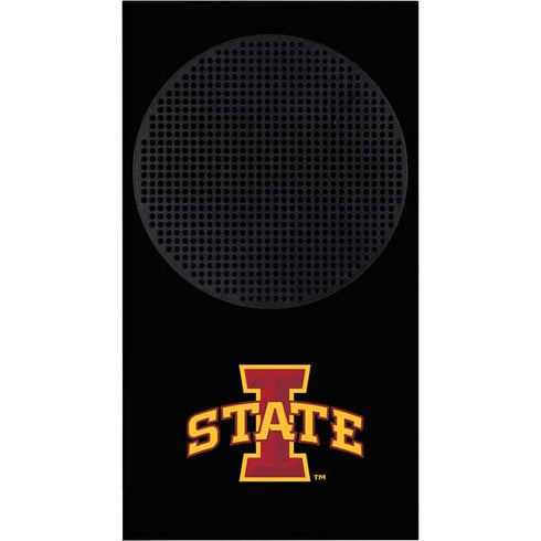 Iowa State University Primary Logo Black Xbox Series S Console Skin