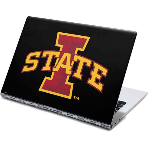 Iowa State University Primary Logo Black Yoga 910 2-in-1 14in Touch-Screen Skin