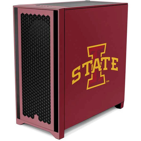 Iowa State University Primary Logo Corsair 4000D Tempered Glass Mid-Tower ATX Case Skin
