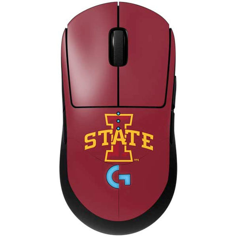 Iowa State University Primary Logo G Pro Wireless Gaming Mouse Skin