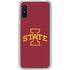 Iowa State University Primary Logo Galaxy A10e Clear Case