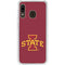 Iowa State University Primary Logo Galaxy A20 Clear Case