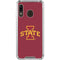 Iowa State University Primary Logo Galaxy A30 Clear Case