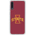 Iowa State University Primary Logo Galaxy A50 Clear Case