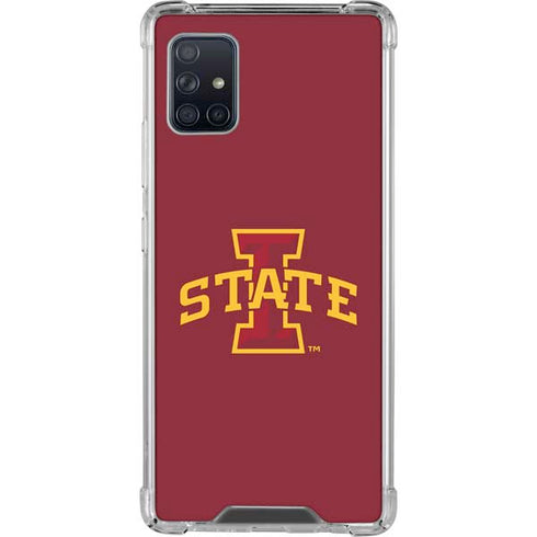 Iowa State University Primary Logo Galaxy A51 5G Clear Case