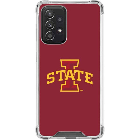 Iowa State University Primary Logo Galaxy A52 5G Clear Case