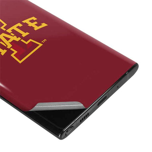 Iowa State University Primary Logo Galaxy Note 10 Skin