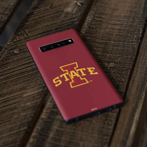 Iowa State University Primary Logo Galaxy S10 Skin
