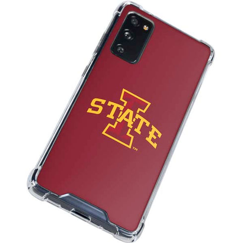 Iowa State University Primary Logo Galaxy S20 FE Clear Case