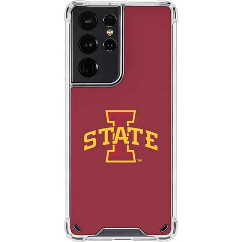 Iowa State University Primary Logo Galaxy S21 Ultra 5G Clear Case