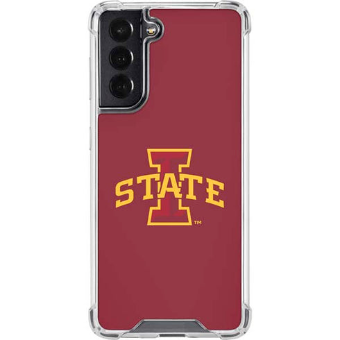 Iowa State University Primary Logo Galaxy S22 Clear Case