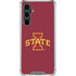 Iowa State University Primary Logo Galaxy S23 FE Clear Case