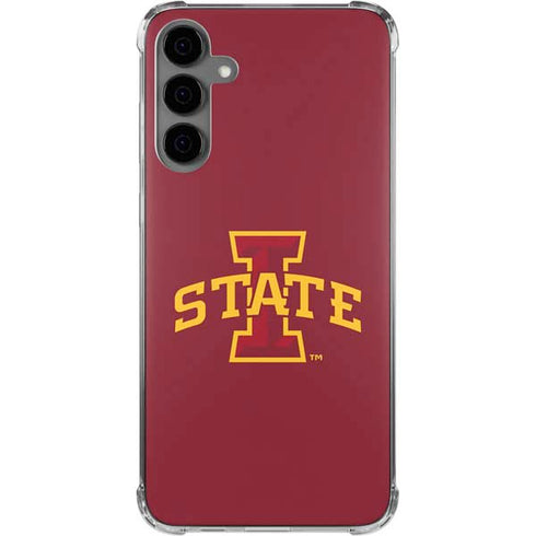 Iowa State University Primary Logo Galaxy S24 Plus Clear Case