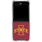 Iowa State University Primary Logo Galaxy Z Flip5 5G Clear Case