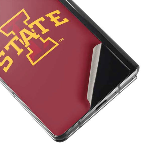 Iowa State University Primary Logo Galaxy Z Fold2 5G Skin