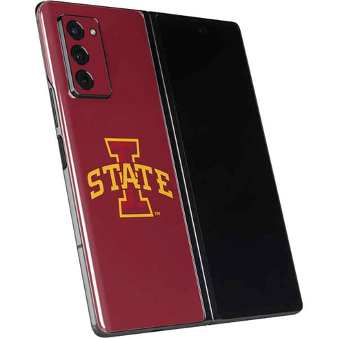 Iowa State University Primary Logo Galaxy Z Fold2 5G Skin