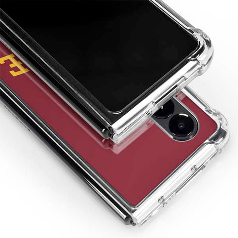 Iowa State University Primary Logo Galaxy Z Fold4 5G Clear Case