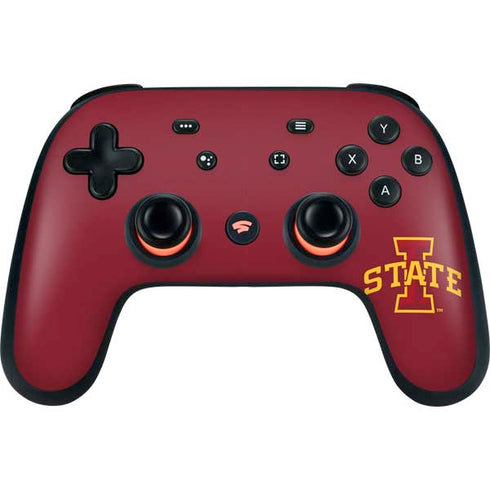 Iowa State University Primary Logo Google Stadia Controller Skin