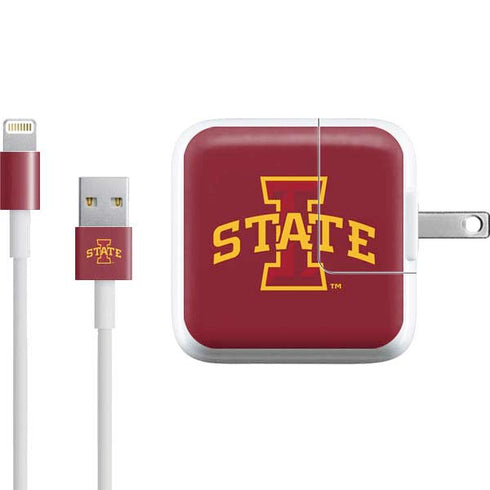 Iowa State University Primary Logo iPad Charger (10W USB) Skin