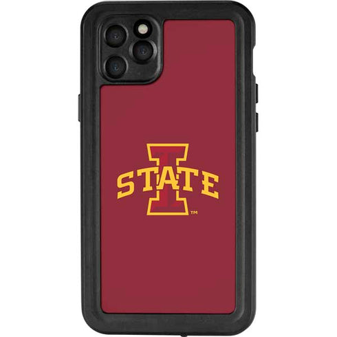 Iowa State University Primary Logo iPhone 11 Pro Max Waterproof Case