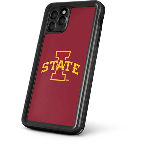 Iowa State University Primary Logo iPhone 11 Pro Max Waterproof Case