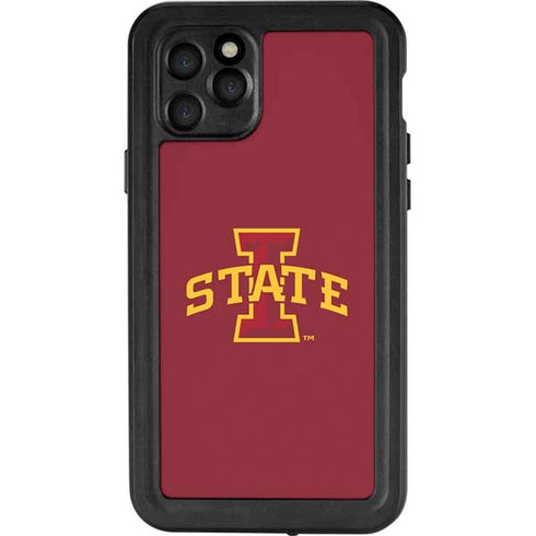 Iowa State University Primary Logo iPhone 11 Pro Waterproof Case