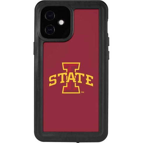 Iowa State University Primary Logo iPhone 12 Mini Waterproof Case