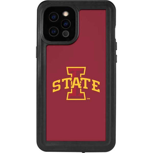 Iowa State University Primary Logo iPhone 12 Pro Max Waterproof Case