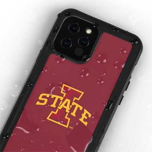 Iowa State University Primary Logo iPhone 12 Pro Waterproof Case