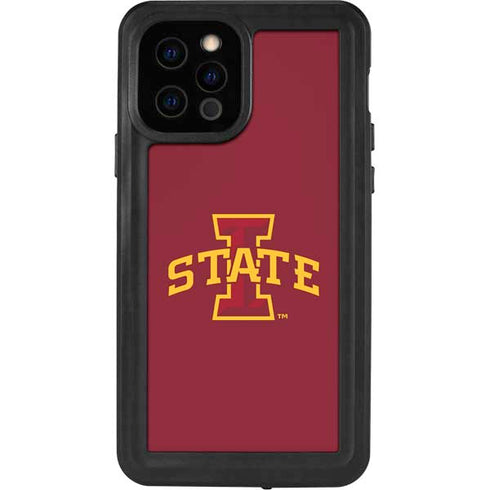 Iowa State University Primary Logo iPhone 12 Pro Waterproof Case